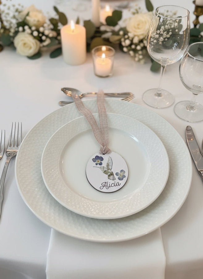 Etiqueta para regalo o marca sitio