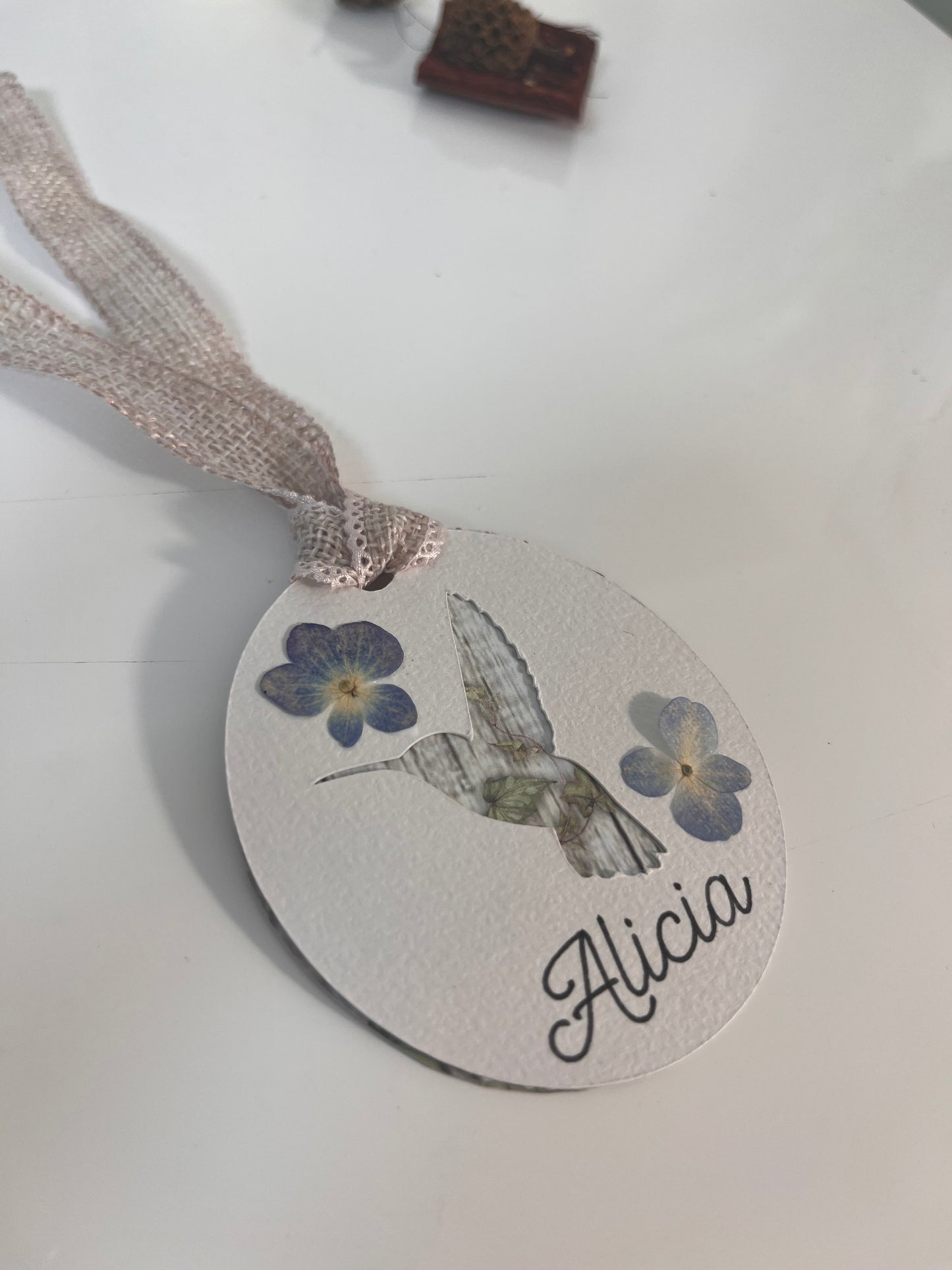 Etiqueta para regalo o marca sitio