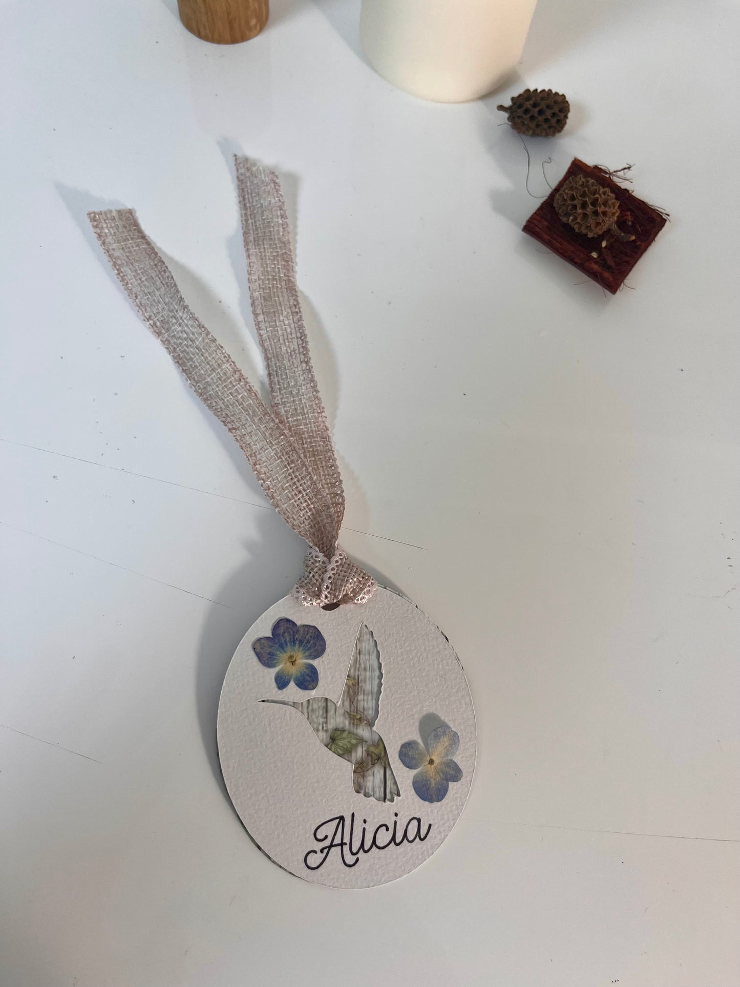 Etiqueta para regalo o marca sitio